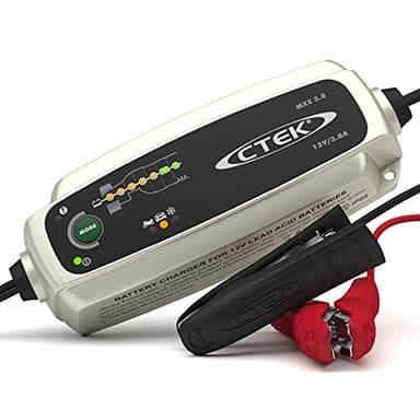 CTEK MXS 3.8, Batterieladegerät 12V, Erhaltungsladegerät, Intelligentes Ladegerät Autobatterie, Ladegerät Auto und Motorrad, Batteriepfleger mit Entsulfatierungsprogramm und Winterprogramm