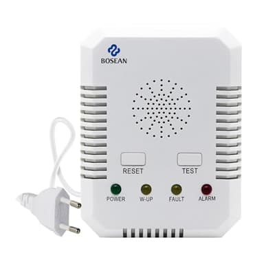 2 in 1 Gasleckmelder, Kohlenmonoxid Melder und Erdgasdetektor, CO Melder & Erdgas Methan-Propan-Butan-Brenngas-Alarm für Küche, Tankstelle, Garage,Wohnmobil