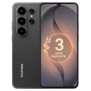 Blackview Wave 10C Handy Ohne Vertrag, 6,88" HD+ IPS Android 16 Smartphone, 16GB+32GB/1TB,32MP+13MP, 5000mAh,4G Dual SIM Smartphones,Fingerabdruck/Face ID/GPS/OTG/3.5mm/3 Jahre Garantie, Schwarz