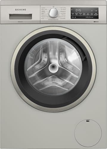 Siemens WU14UTS8, iQ500 Unterbau-Waschmaschine 9 kg, 1400 UpM, Antiflecken-System, smartFinish für weniger Bügeln, Schneller Waschen mit speedPack L, waterPerfect Plus, Nachlegefunktion, Silber-Inox