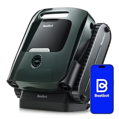 Beatbot AquaSense 2 Pro Poolroboter, Poolsauger Design für Reinigung Boden, Wand, Oberflächen und klärt Wasser, Schwebt nach Reinigung auf Wasseroberfläche, smarte Navigation, Pools bis zu 360 m²