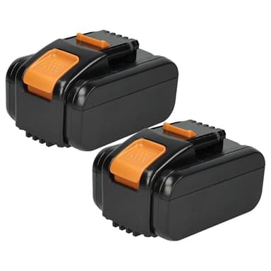 EXTENSILO 2X Akku kompatibel mit Worx Landroid Vision L1600, Vision M600, Vision L1300, S WR130E Werkzeug (6000 mAh, Li-Ion, 20 V)