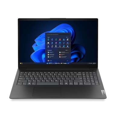 Lenovo Laptop, 15,6" FHD Display, Intel N150, 4 x 3.60 GHz, 128 GB SSD, Intel UHD Graphics, Norton 360, Windows 11, Schwarz