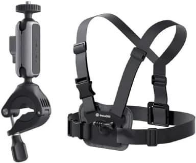 Insta360 X3 Bike Bundle Sur objectif - Kamerahalterung für Fahrrad - Kompatibel mit Kameras - Schwarz - PORTABLE_ELECTRONIC_DEVICE_MOUNT - Fahrradhalterung