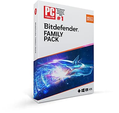 Bitdefender Family Pack 2024 - Total Security for 15 Geräte | 3 Jahre Abonnement | PC/Mac | Aktivierungscode per Post
