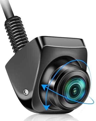 Vtopek Rückfahrkamera AHD 1080P Rückfahrkamera Auto 360° Drehbar Auto Rückfahrkameras Nachrüsten 170° Weitwinkel Nachtsicht IP69 wasserdichte Universal NTSC Rückkamera für Wohnmobil SUV Pickup Van