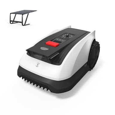 ECOVACS Goat O800 RTK Mähroboter, mit Mähroboter Garage, 800m², LiDAR-gestützte RTK+Vision Navigation, Rasenmäher Roboter, Auto-Kartierung, Passiert 0,7m Engstellen, Präzises Kantenmähen
