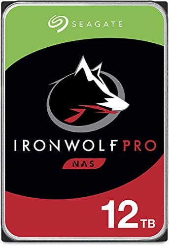Seagate IronWolf Pro 12TB NAS interne Festplatte HDD - 3,5 Zoll SATA 6Gb/s 7200RPM 256MB Cache für RAID Netzwerk Attached Storage Data Recovery Service - frustfreie Verpackung