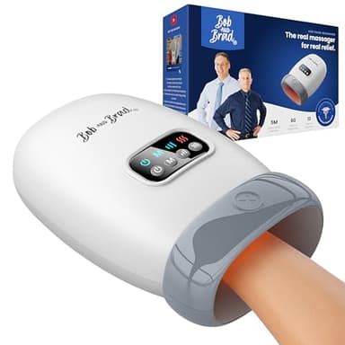 BOB AND BRAD H60 Handmassagegerät mit Wärme und Kompression, Elektrische Handmassage bei Arthritis & Karpaltunnelsyndrom, Massager Schmerzlinderung für Handgelenk & Finger, Geschenke für Damen Herren