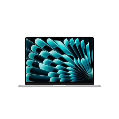 Apple 13" MacBook Air Laptop, M5 Chip mit 10‑Core CPU und 10‑Core GPU: Entwickelt für KI, 13,6" Liquid Retina Display, 16 GB gemeinsamer Arbeitsspeicher, 1 TB SSD, 12MP Center Stage Kamera; Silber