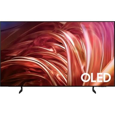 Samsung OLED 4K S85D 77 Zoll (196 cm) UHD Fernseher, NQ4 AI Gen2 Prozessor, 4K AI Upscaling, Dolby Atmos, Gaming Hub, Samsung Vision AI Smart TV, 77S85D (2024)