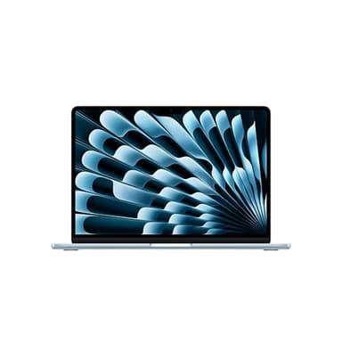Apple MacBook Air (13", Apple M4 Chip mit 10‑Core CPU und 10‑Core GPU, 16GB Gemeinsamer Arbeitsspeicher, 512 GB) - Himmelblau