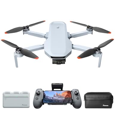 Potensic ATOM 2 GPS Drohne mit Kamera, 4K HDR-Video, 8K Foto, 10KM Übertragung, < 249g, 3-Achsen-Gimbal, AI-Folgen/AI-Nacht/QuickShots/Vertikale Aufnahmen, 3 Akkus 96 Min. Flugzeit, C0, für Erwachsene