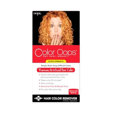 Color Oops Hair Color Remover Extra Strength 1 Application by Developlus