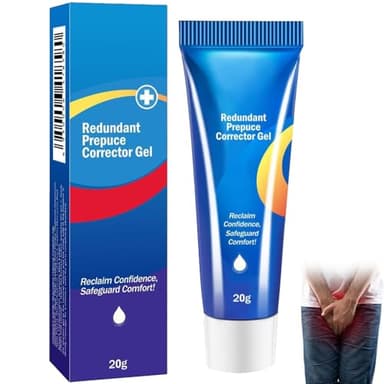 Phimose-Korrektur-Gel, Vorhaut Phimose Korrektur Pflege Gel, Phimose Gel, Phimose-Creme Für Erwachsene, Phimose Salbe Männer, Phimose Männer Creme, Schnelle und sanfte Wirkung (1)