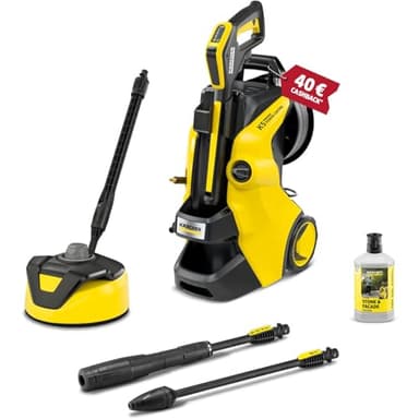 Kärcher Hochdruckreiniger K 5 Premium Power Control Flex Home, Druck: max. 145 bar, Fördermenge: 500 l/h, Fläche: 40 m²/h, Gewicht: 13,9 kg, Flex-Hochdruckschlauch, Dreckfräser, Strahlrohr, Home Kit