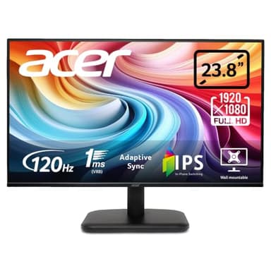 Acer EK241YG Monitor 24 Zoll (60,5 cm) Full HD, IPS, 120Hz, Home Office