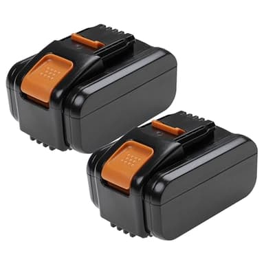 EXTENSILO 2X Akku kompatibel mit Worx Landroid Vision L1600, Vision M600, Vision L1300, S WR130E Werkzeug (5000 mAh, Li-Ion, 20 V)