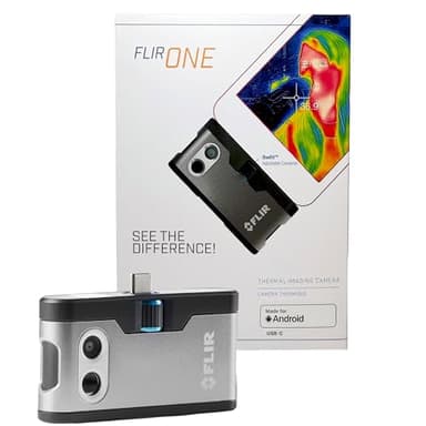 FLIR ONE Gen 3 - Wärmebildkamera für Android-Smartphones (USB-C): Einsatz für Hausinspektionen, Heizungs-, Lüftungs- und Klimatechnik, Automobil- und Maschinenbau und mehr