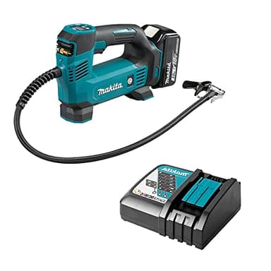Makita DMP181RF1 Akku-Luftpumpe, 18 V (1 x 3,0 Ah) mit Ladegerät und Koffer