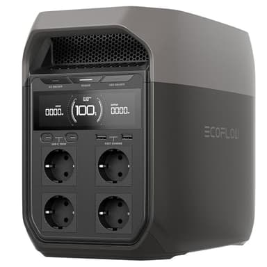 EcoFlow Delta 3 tragbare Energiestation, 1024 Wh