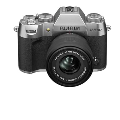 FUJIFILM X-T50 Silber / 15-45mm Kit