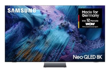Samsung Neo QLED 8K QN990F 65 Zoll (163 cm) Mini LED Fernseher, Antireflexion, NQ8 AI Gen3 Prozessor, 8K Upscaling Pro, Wireless One Connect, Art Store Galerie, Samsung Vision AI Smart TV
