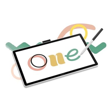 Wacom One 14 Grafiktablett mit Display – 14,0″ Full HD Zeichentablett mit Stift ohne Batterie, entspiegeltem Bildschirm, Software-Bundle – kompatibel mit Windows, macOS & ChromeOS