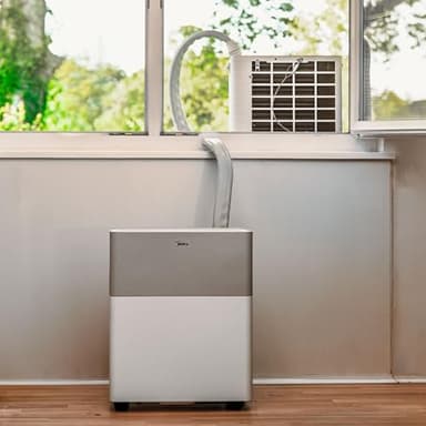 SureParts Fensterdurchführung passend für Midea Portasplit Klimaanlagen – Modulares System für Fenster – Fenster verriegelbar – Made in Germany