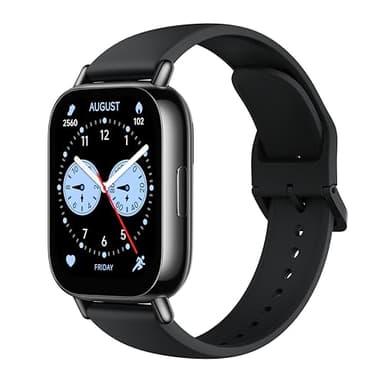 Redmi Watch 5 Lite Smartwatch, 1.96" AMOLED Display, 18 Tage Akku, 150+ Sportmodi, integriertes GPS, Herzfrequenz- und SPO₂-Tracking, 5ATM Wasserdicht, Always-On-Display, Bluetooth-Anrufe, Schwarz