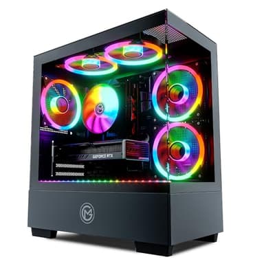 GameMachines Evolv - Gaming PC - AMD Ryzen 7 5700X - GeForce RTX 5060 Ti - 1TB SSD - 32GB DDR4 - WiFi - Win 11 Pro