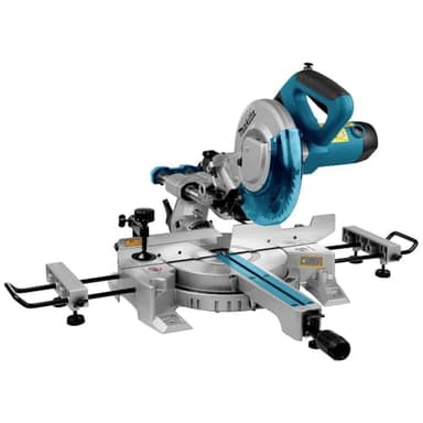 MAKITA Kapp- und Gehrungssäge für exakte Winkel für präzise Schnitte bei Leisten und Holz für saubere Kapp- und Gehrungsschnitte 216 mm mit Laser/Licht