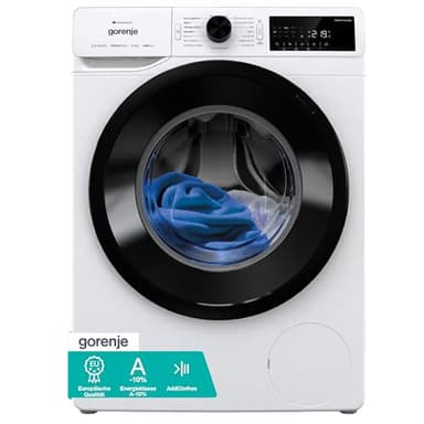 Gorenje WPAM94A1T Waschmachine mit Dampffunktion/ConnectLife / 9Kg / 1400 U/min / 15 Programme/Totaler AquaStop/Wave Active Trommel/ExtraHygiene/PowerWash/Schnell Waschgang/EEK: A-10%