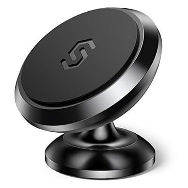 SYNCWIRE Auto Magnet - 360° Verstellbare Magnetische Handyhalterung fürs KFZ Armaturenbretthalterung Kompatibel mit Smartphone/iPhone/Samsung/Huawei usw. - Schwarz