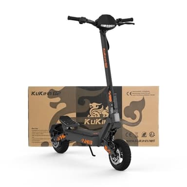 KuKirin G2 Elektroscooter für Erwachsene, E-Scooter mit Bis zu 55 km Reichweite, 10" All-Terrain Reifen & Doppelfederung, Klappbarer City & Offroad E-Scooter, EN 17128 Konform