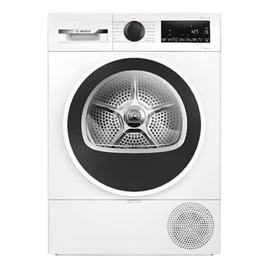 Bosch WQG241001, Serie 6, Wärmepumpentrockner, 9 kg, AutoDry, Quick-40-Trocknen, Nachlegefunktion, Sensitive-Drying-System, Halbe Beladung, Anti Vibration Design, 63 dB, Touch-Control, Zeitvorwahl