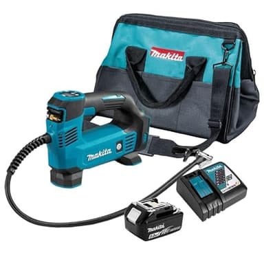 Aufblasgerät 18V Li-Ion (1x5,0 Ah) mit Aufbewahrungstasche - MAKITA DMP180RTS