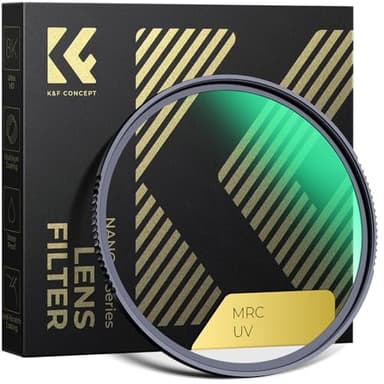 K&F CONCEPT Nano X-Serie UV Filter 77mm Schott-Glas B270 28 Schichten MC Super Slim Schutzfilter Ultraviolett-Filter
