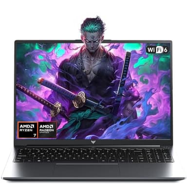 Tivique Ryzen 7 H255 Gaming Laptop, Up to 4.9 GHz, 16 GB Ram DDR5 4800 MHz 512 GB SSD Laptops 2026, 16 Inch 1920FHD Display Laptops, Gaming Notebook with Illuminated Keyboard, WiFi 6, Metal Housing