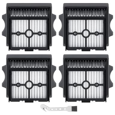 Fixbetter 4 Stück Ersatz-HEPA-Filter für Tineco FLOOR ONE Stretch S6/S7 Stretch Ultra/SWITCH S6/SWITCH S6 Stretch/SWITCH S7 Stretch/S9 Artist/S5 Comb/i6 Stretch/i5 Stretch/S7 Artist Nass-Trockensauger