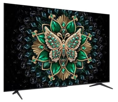 TCL 85C6K 85 Zoll QD-Mini LED TV, 4K HDR Premium 1000nits, Smart TV mit Google TV Technologie (Dolby Vision IQ und Atmos, Onkyo 2.1 Audiosystem, Motion Clarity Pro 144Hz, Game Master)