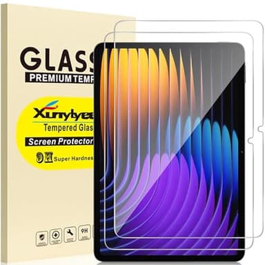 XunyLyee 2-Stück, Panzer Schutz Glas für Xiaomi Pad 7/ Pad 7 Pro/Xiaomi Pad 8/ Pad 8 Pro 11.2 Zoll Schutzfolie