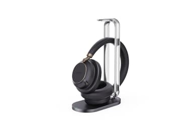 Yealink BH 76 Plus Teams Headset inkl. Ladeständer – Bluetooth, ANC, 40h Akkulaufzeit, USB-C/A, Schwarz