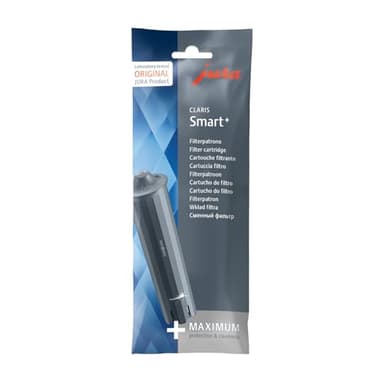 JURA original - CLARIS Smart+ Filterpatrone mit automatischer Filtererkennung - TÜV-zertifizierte Hygiene - 1er-Pack - 24232