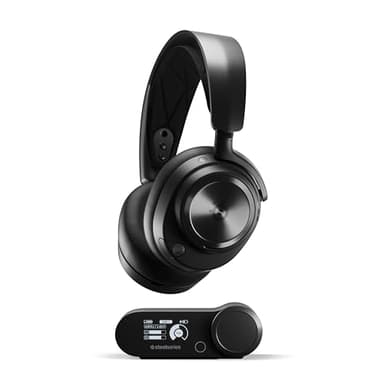 SteelSeries Arctis Nova Pro Wireless - Multi-System Gaming Headset (PC, PS5, Switch + Bluetooth) - Hi-Fi-Treiber - Infinity Power System mit 2 Akkus - Active Noise Cancellation - ClearCast Gen2 Mikro