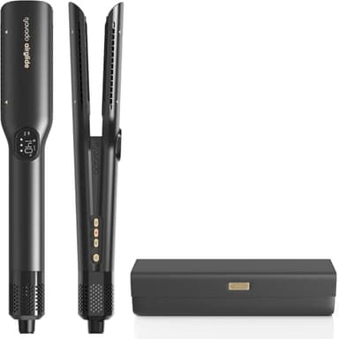 Navado Airglide Airstraight - Glätteisen Wet-to-Dry - Haartrockner & Haarglätter 2-in-1 - Coldshot - Alternative - Haartrockner - Dampfglätteisen
