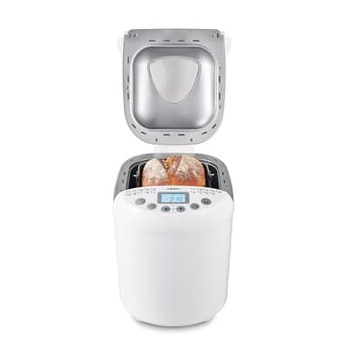 MEDION Brotbackautomat (Brotbackmaschine, 550 Watt, bis zu 1000g, 19 Backprogramme, 3 Bräunungsgrade, Warmhaltefunktion, Zeitvorwahl MD 11011)