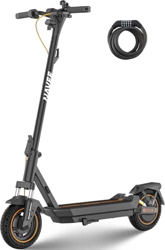 NAVEE GT3 D E-Scooter 350W-Nennleistung Motor | 50 km Reichweite | Vierfach-Federung | Klappbar (54 cm) mit IPX5 & TÜV-Zulassung Stadtscooter für Kopfsteinpflaster/Steigungen 18%