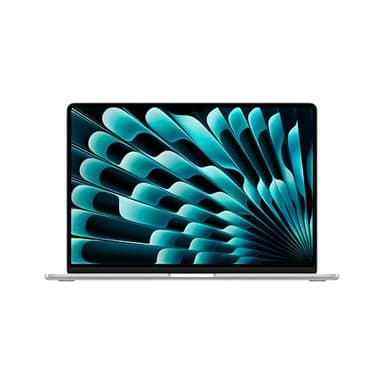 Apple MacBook Air (15", Apple M4 Chip mit 10‑Core CPU und 10‑Core GPU, 16GB Gemeinsamer Arbeitsspeicher, 256 GB) - Silber