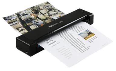 IRIScan Executive Mobile Scanner-dokumentenscanner A4 8PPM Duplex Scanner - v4: PDF-Editor, USB-betrieben, OCR, Scan zu Word, PDF, XLS, Visitenkarten zu Outlook, Win
